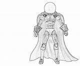 Mysterio Concept Coloring Pages sketch template