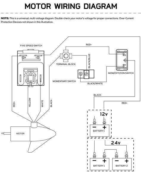 minn kota  volt wiring diagram images   finder