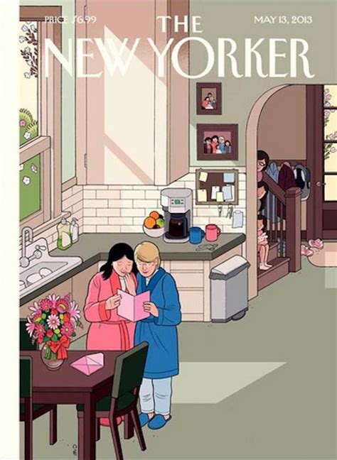 new yorker s cover for mother s day features lesbian couple photo huffpost