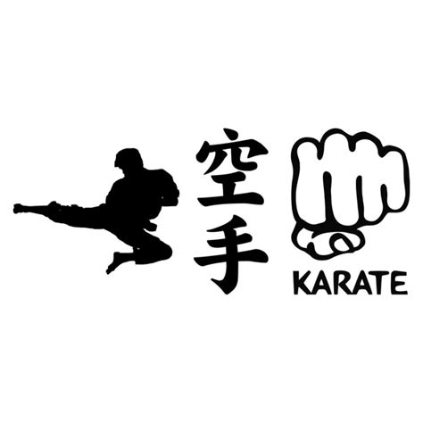 adesivo arte marcial karate no elo7 queen indÚstria de adesivos 5fdb4b