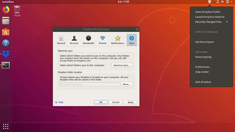 install dropbox  ubuntu