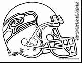 Coloring Pages Football Nfl Helmet Color Printable Getcolorings sketch template
