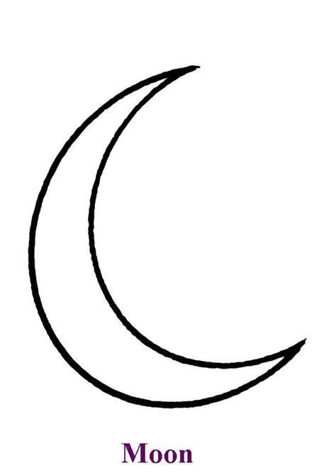 printable moon coloring page  kids coloring pages coloring pages