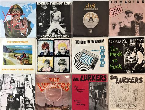 lot 926 classic punk and new wave 7 collection