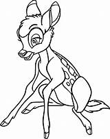 Coloring Look Pages Bambi Down Wecoloringpage sketch template