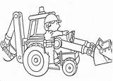 Bagger Kostenlos Ausmalbilder Ausdrucken Drucken Tractor Verjaardag sketch template