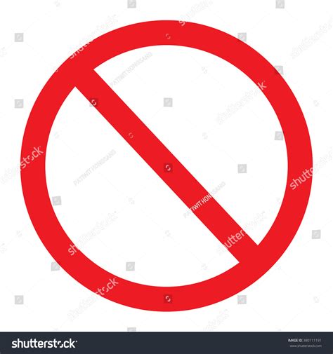 allowed sign   royalty  licensable stock vectors
