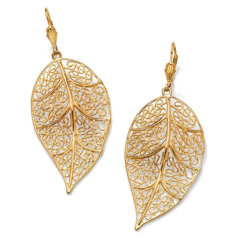 gold filigree earrings kmartcom