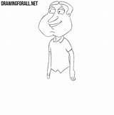 Drawing Draw Character Quagmire Lessons Glenn Online Drawingforall Stepan Ayvazyan Step sketch template