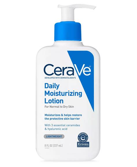 cerave unscented daily moisturizing lotion  normal  dry skin  ml exubuycom