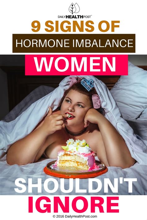 9 Signs Of Hormone Imbalance Women Shouldn T Ignore