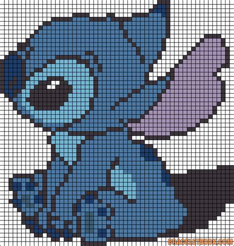 Personnage Disney Lilo Et Stitch Dessin Pixel Pixel Art Stitch Images