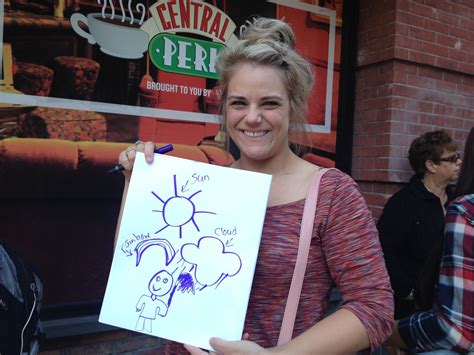 i challenged friends fans at the central perk pop up to name monica s