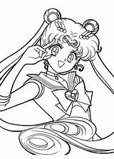 Sailor Moon Coloring Pages Crystal Mercury Sailormoon Kids Color Universal Studios Drawing Printable Anime Stars Vector Book Getcolorings Getdrawings Pretty sketch template