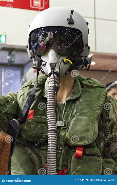 italian jet pilot suit editorial image image  force