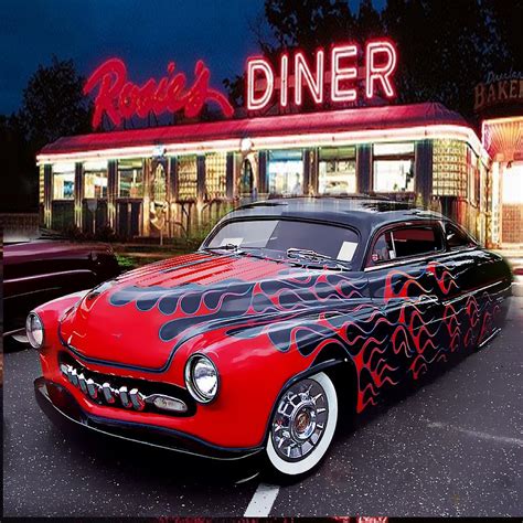 Hot Rod Diner Classic Photograph By Kevin Moore