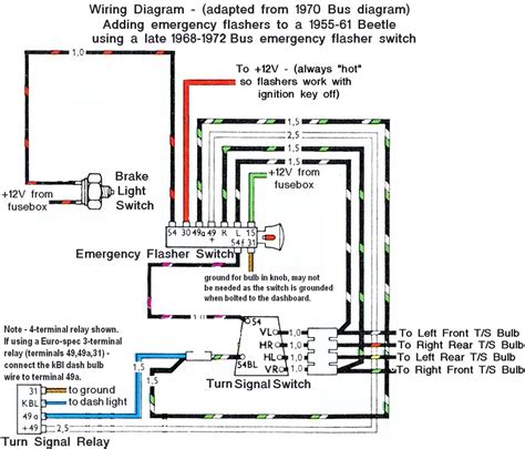 vw beetle tail light wiring diagram