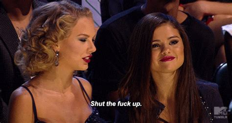 Taylor Swift And Selena Gomez Get Into A Cat Fight At The Vmas