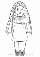 Coloring Doll American Pages Girl Printable Julie Girls Sheets Baby Colouring Kids Print Dolls Supercoloring Printables Kit Drawing Bestcoloringpagesforkids Crafts sketch template