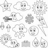 Weather Coloring Pages Kids Preschool Cold Drawing Printable Worksheet Color Worksheets Sheets Seasons Sunny Thermometer Winter Getdrawings Getcolorings Beautiful Books sketch template
