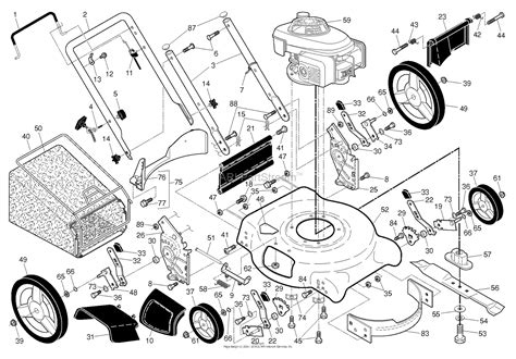 husqvarna  propelled lawn mower parts diagram reviewmotorsco