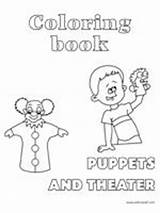 Puppets Theater Educatall Activities Ask Coloring Draw Child Each Creative Children Open Print sketch template