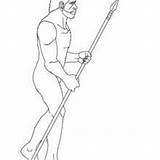 Homo Erectus Prehistoria Cazando Habilis Humana Hellokids Prehistoric Hábitat Spear sketch template