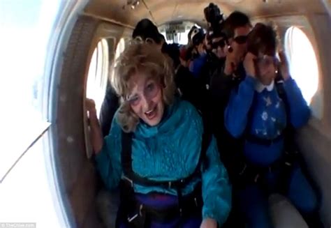 skydiving accidents pensioner 80 left hanging by a thread in
