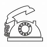 Telephone Hook sketch template