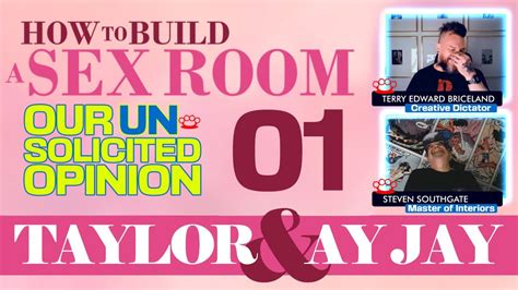 how to build a sex room designers review ep 01 taylor and ay jay our