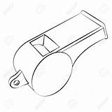 Whistle Drawing Getdrawings sketch template