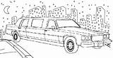 Limousine Coloring Printable Pages Car Magnificent Lovers sketch template