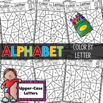 alphabet color  letter   notebooking nook tpt