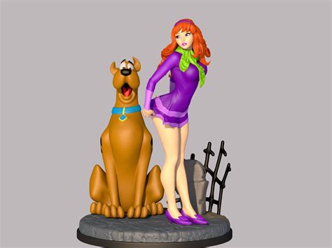 1 6 Daphne Blake Pin Up Scooby Doo Statue Resin Kit