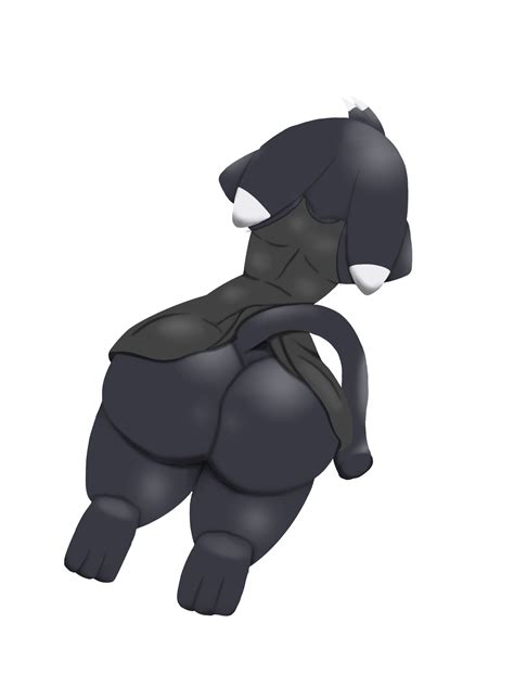 Rule 34 2020 Anthro Ass Big Butt Black Body Black Fur Clothed
