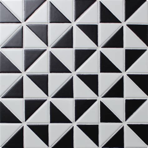 pattern black  white tiles design