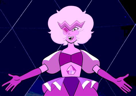 Pink Diamond With Emerald S Face Request Stevenuniverse