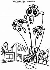 Powerpuff Girls Coloring Pages sketch template