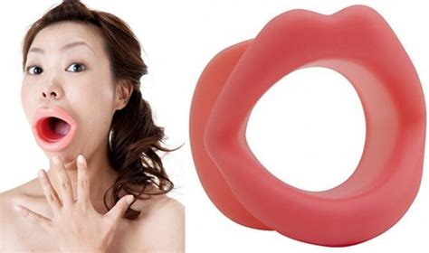 rubbery japanese lips claim to slim your face definitely