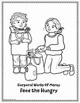 Mercy Works Coloring Corporal Spiritual Pages Book Teacherspayteachers Sold sketch template