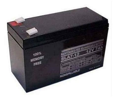 Black Smf Ups Battery 12v 7ah At Best Price In Howrah Ujjwal Electrical