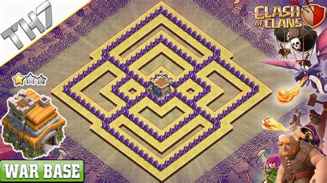 New Town Hall 7 War Base 2019 Th7 Base Layout Clash Of Clans