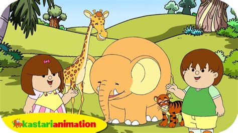 gambar binatang kartun harimau galeri animasi