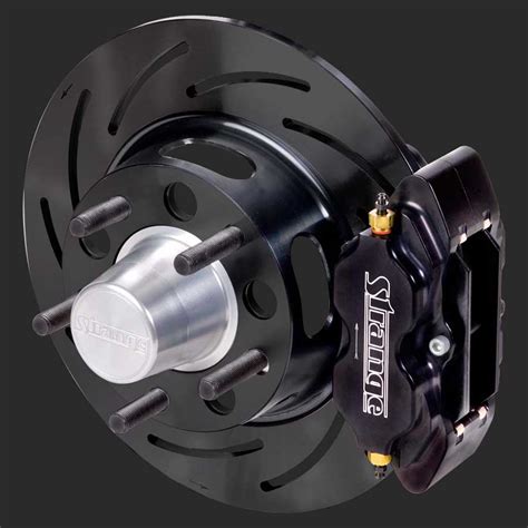 strange pro front brake kit  gm disc brake spindles   malibu