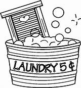 Laundry Coloring Pages Printable Clothing Getcolorings Color Print sketch template