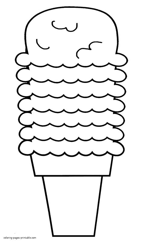 colouring pages  ice cream coloring pages printablecom