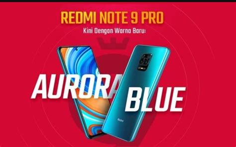 Xiaomi Tawarkan Warna Baru di Redmi Note 9 Pro, Sebegini