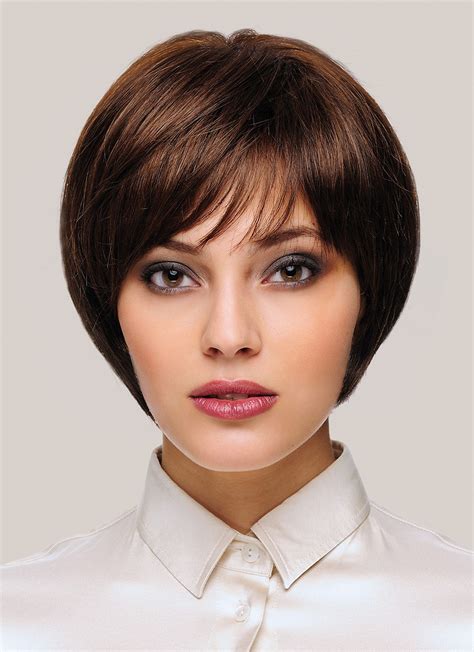 short light brown capless synthetic hair wigs  wigs  sale