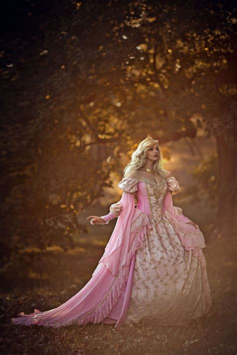 sale in stock medium pink sleeping beauty fantasy gown costume