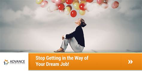 stop       dream job  advance group